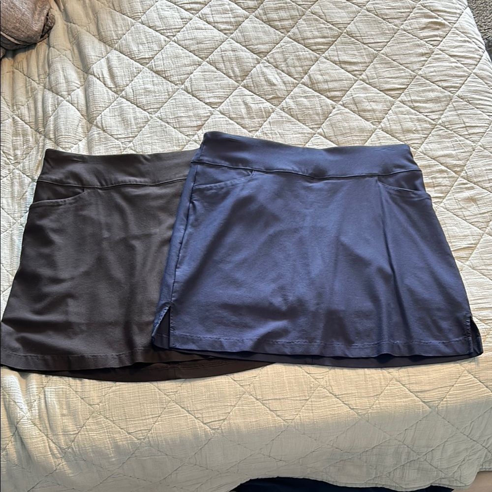Lady Hagen Black and Navy Women's Skort BUNDLE